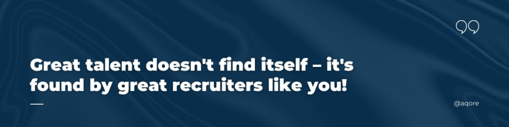 Quote for Recruiters