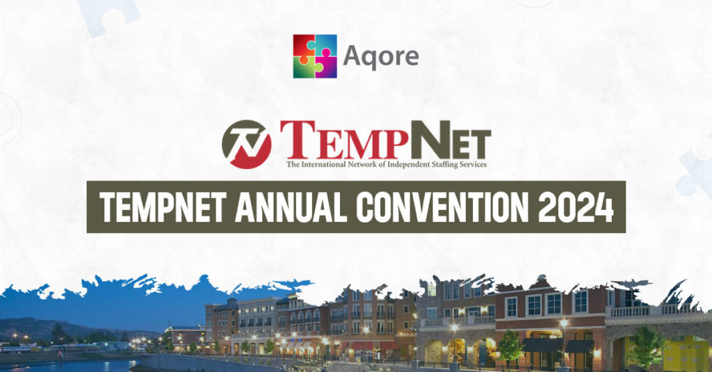 Temptnet Aqore Staffing Software at TempNet 2024 Annual Convention