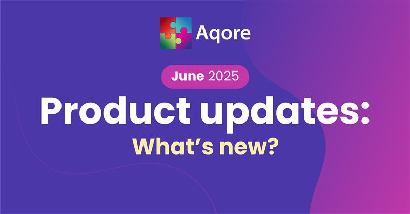 Product updates