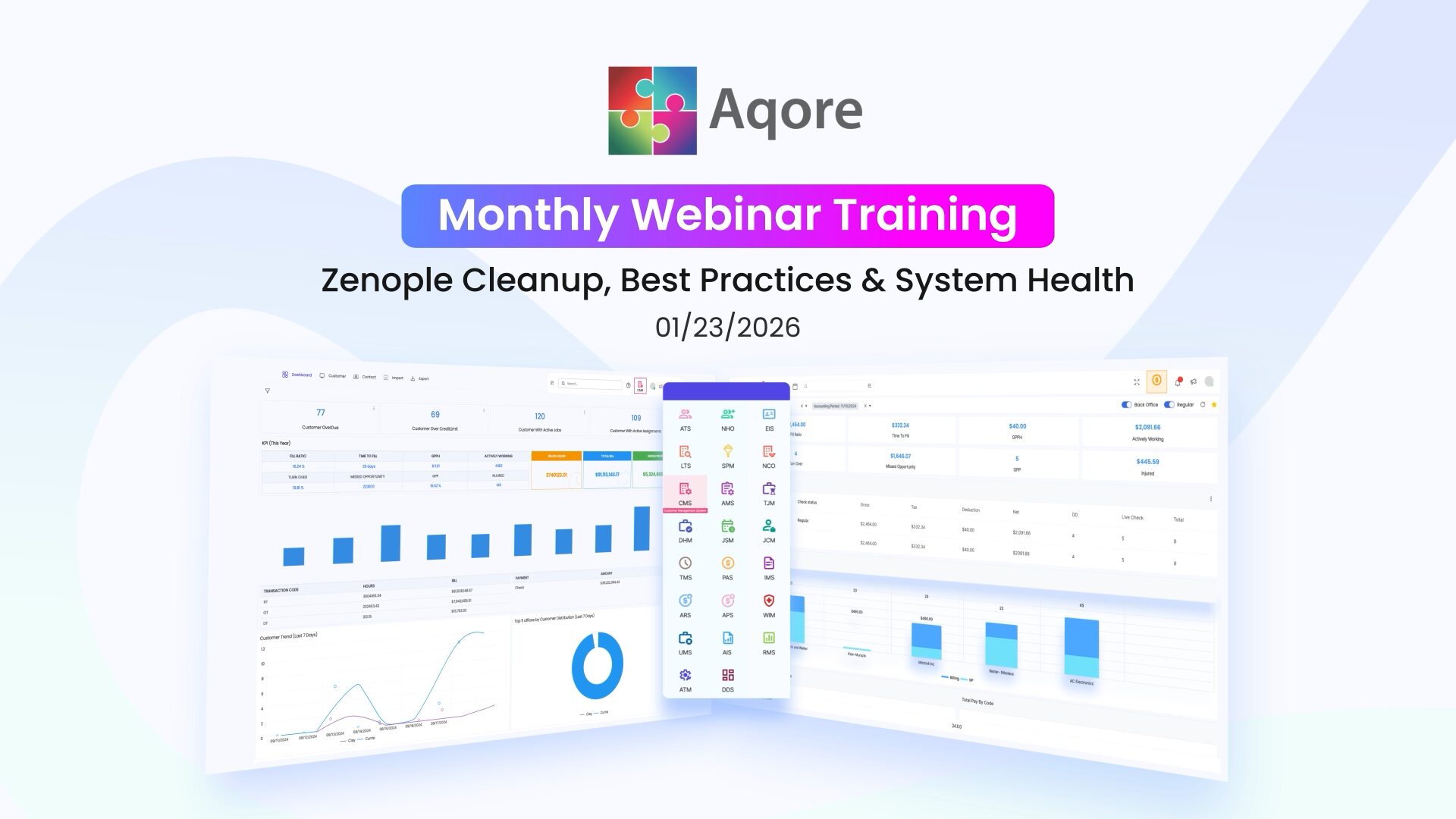 Monthly Training Webinar- Jan 26