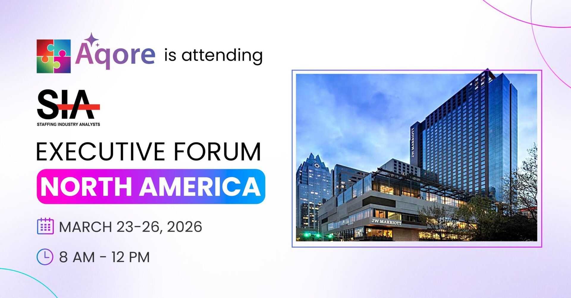 SIA Executive Forum North America